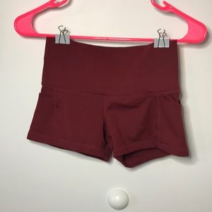 Pop Shorts 2.0 Cabernet